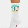 HUF Socks & Tights Bliss 8-Bit Crew Socks