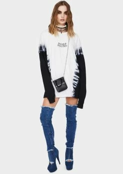 Promo π― HUF Tops Widow Long Sleeve Graphic Tee βοΈ 8 HUF Tops Widow Long Sleeve Graphic Tee