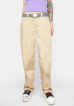 HUF Bottoms Tan Women's Skate Pants