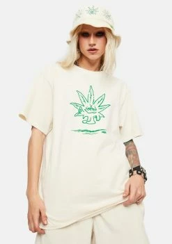 HUF Tops Easy Green Graphic Tee