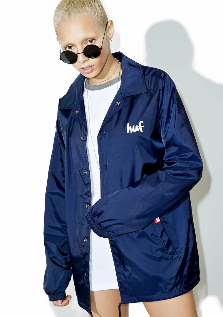 Coupon π HUF X Chocolate Cop Car Coaches Jacket Outerwear π 6 HUF X Chocolate Cop Car Coaches Jacket Outerwear