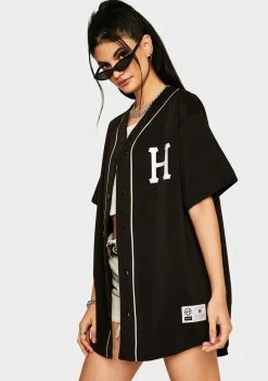 HUF Tops Classic H Reflective Baseball Jersey