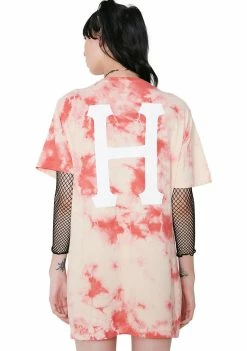 HUF Tops Classic H Crystal Wash Tee