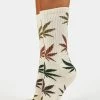 HUF Gradient Leaves Plantlife Crew Socks Socks & Tights