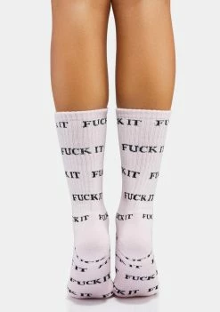 HUF Primrose Fuck It Crew Socks Socks & Tights