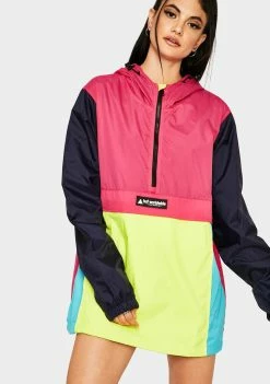 HUF Hot Pink Wave Anorak Jacket