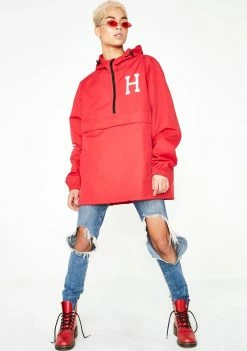 HUF X Budweiser Label Anorak Jacket