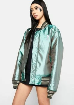 HUF Outerwear Playboy Reversible Bomber Jacket