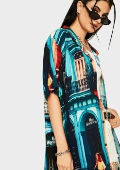 Best Sale 🛒 HUF Tops Havana Resort Button Up 👚 Shirt 🔥 10 HUF Tops Havana Resort Button Up Shirt