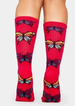 HUF Papillon Crew Socks