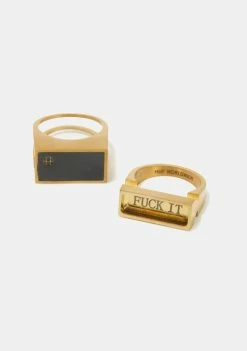 HUF Circle H Stash Ring