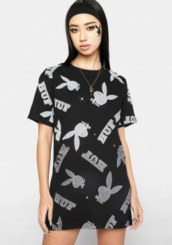 HUF Playboy VVS Pattern Graphic Tee