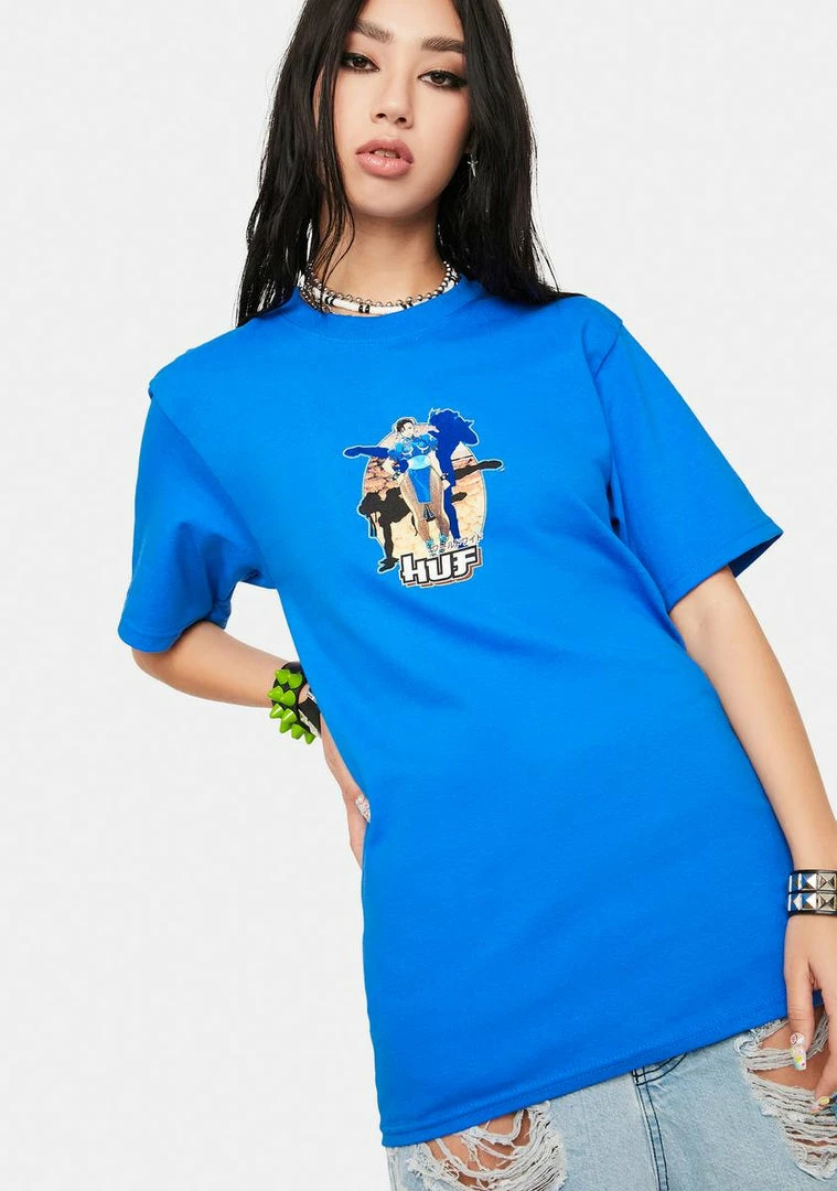 Wholesale โค๏ธ HUF Chun-Li Graphic Tee Tops ๐ 3 HUF Chun-Li Graphic Tee Tops