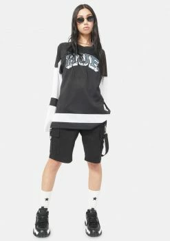 HUF Tops Fulton Long Sleeve Hockey Jersey