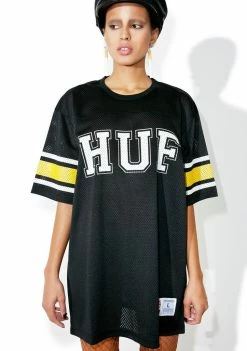 HUF Hail Mary Mesh Football Jersey Tops