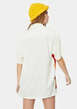 HUF Tops X Playboy Bunnies Woven Button Up Shirt