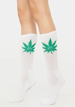 HUF Socks & Tights Green Buddy Spotlight Socks