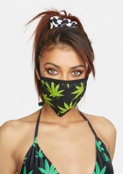 HUF Plantlife Face Mask Face Masks