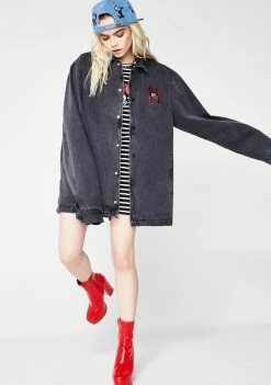 HUF Felix Denim Coach Jacket Outerwear