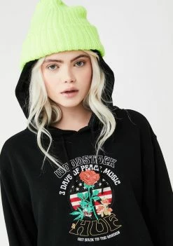 HUF Woodstock Pullover Hoodie Tops