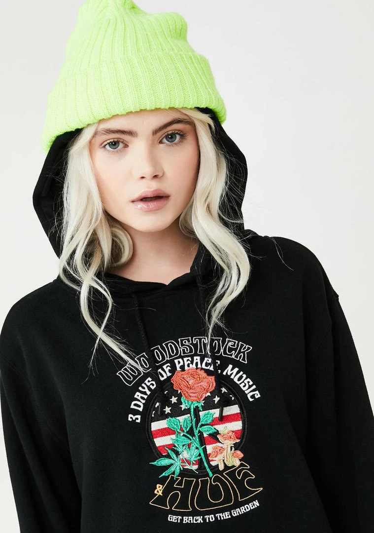 Coupon π€© HUF Woodstock Pullover Hoodie Tops π 3 HUF Woodstock Pullover Hoodie Tops