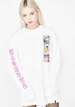 HUF Make Em Cry Pt 2 Long Sleeve Tee