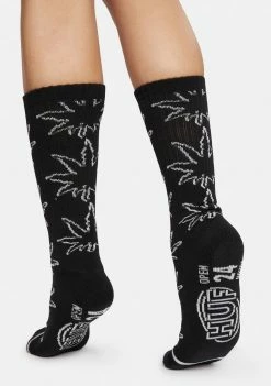HUF Socks & Tights Always Open Glow In The Dark Plantlife Socks