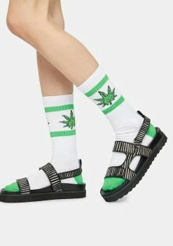 HUF Socks & Tights Green Buddy Athletic Socks