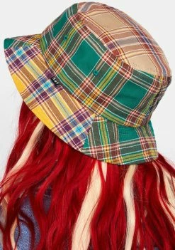 New โจ HUF Patchwork Bucket Hat Hats ๐ฏ 7 HUF Patchwork Bucket Hat Hats