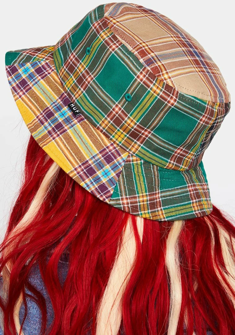 New โจ HUF Patchwork Bucket Hat Hats ๐ฏ 5 HUF Patchwork Bucket Hat Hats