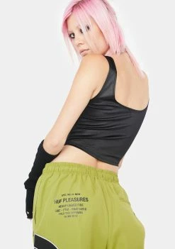 HUF X Pleasures Darton Reflective Track Pants