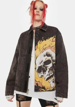 HUF Ghost Rider Work Jacket Outerwear