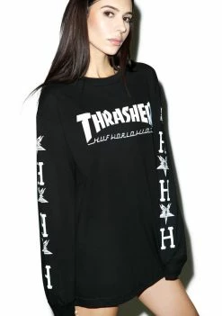 HUF X Thrasher Logo Tee