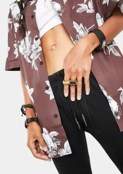 HUF Circle H Stash Ring