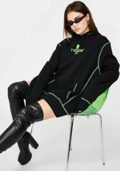 HUF Tops X Trojan Contrast Pullover Hoodie