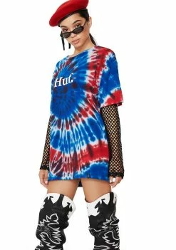 HUF 4th Of July Tie-Dye Tee