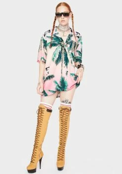 HUF Molly Resort Button Up Shirt