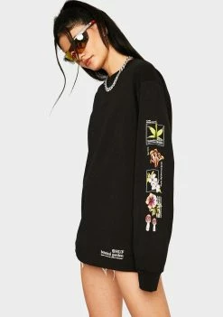 HUF Botanical Garden Long Sleeve Tee