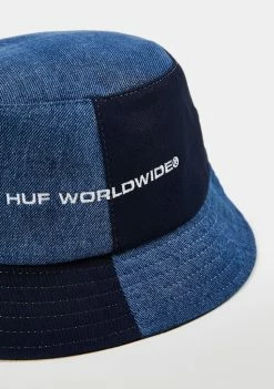 HUF Blue Block Out Bucket Hat