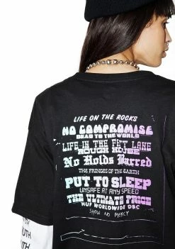 HUF DBC Gradient Quotes Tee