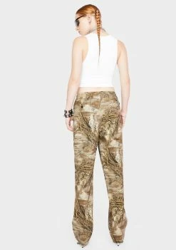 HUF Lincoln Camo Pants Bottoms