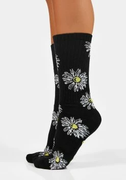 HUF Dark In Bloom Crew Socks Socks & Tights