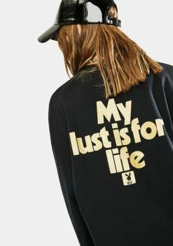 HUF Tops X Playboy Lust For Life Long Sleeve Tee