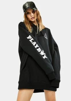 HUF X Playboy Bunny Triple Triangle Hoodie Tops
