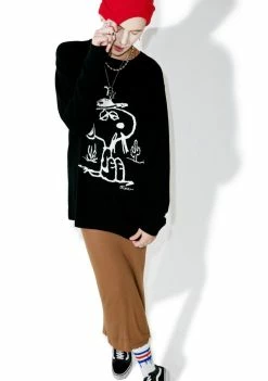 Buy π HUF X Peanuts Spike Sweater π 11 HUF X Peanuts Spike Sweater