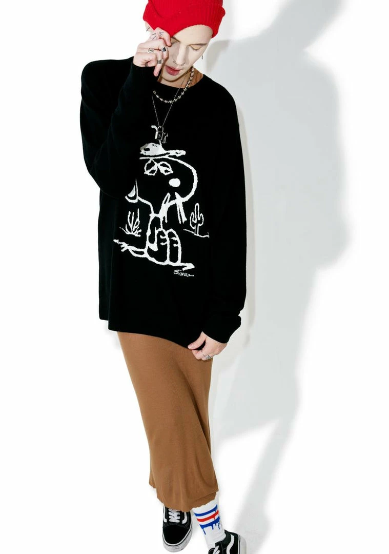 Buy π HUF X Peanuts Spike Sweater π 7 HUF X Peanuts Spike Sweater
