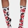 HUF White Animal Style Crew Socks