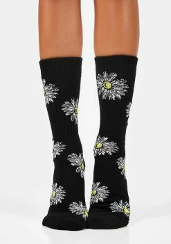 HUF Dark In Bloom Crew Socks Socks & Tights