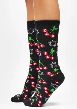 HUF Dark Popping Cherries Socks Socks & Tights