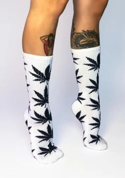 HUF Socks & Tights White Plantlife Crew Socks